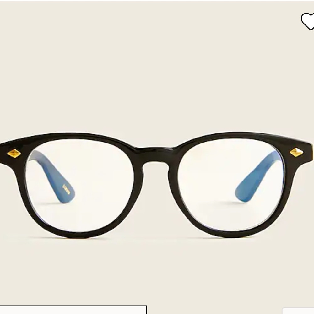 Jcrew NWT Round blue-light glasses